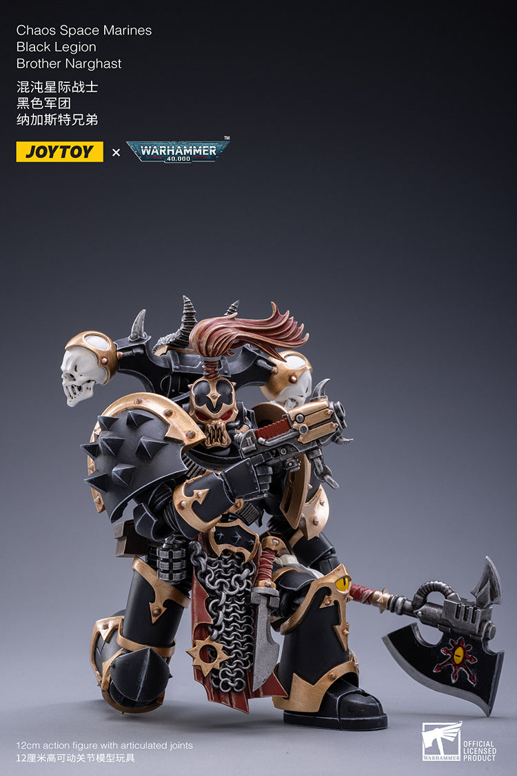 Chaos Space Marines Black Legion Brother Narghast