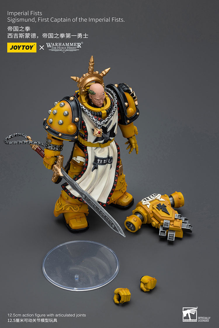 Imperial Fists Sigismund, First Captain of the lmperial Fists