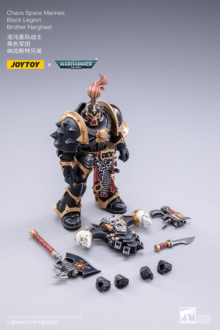 Chaos Space Marines Black Legion Brother Narghast