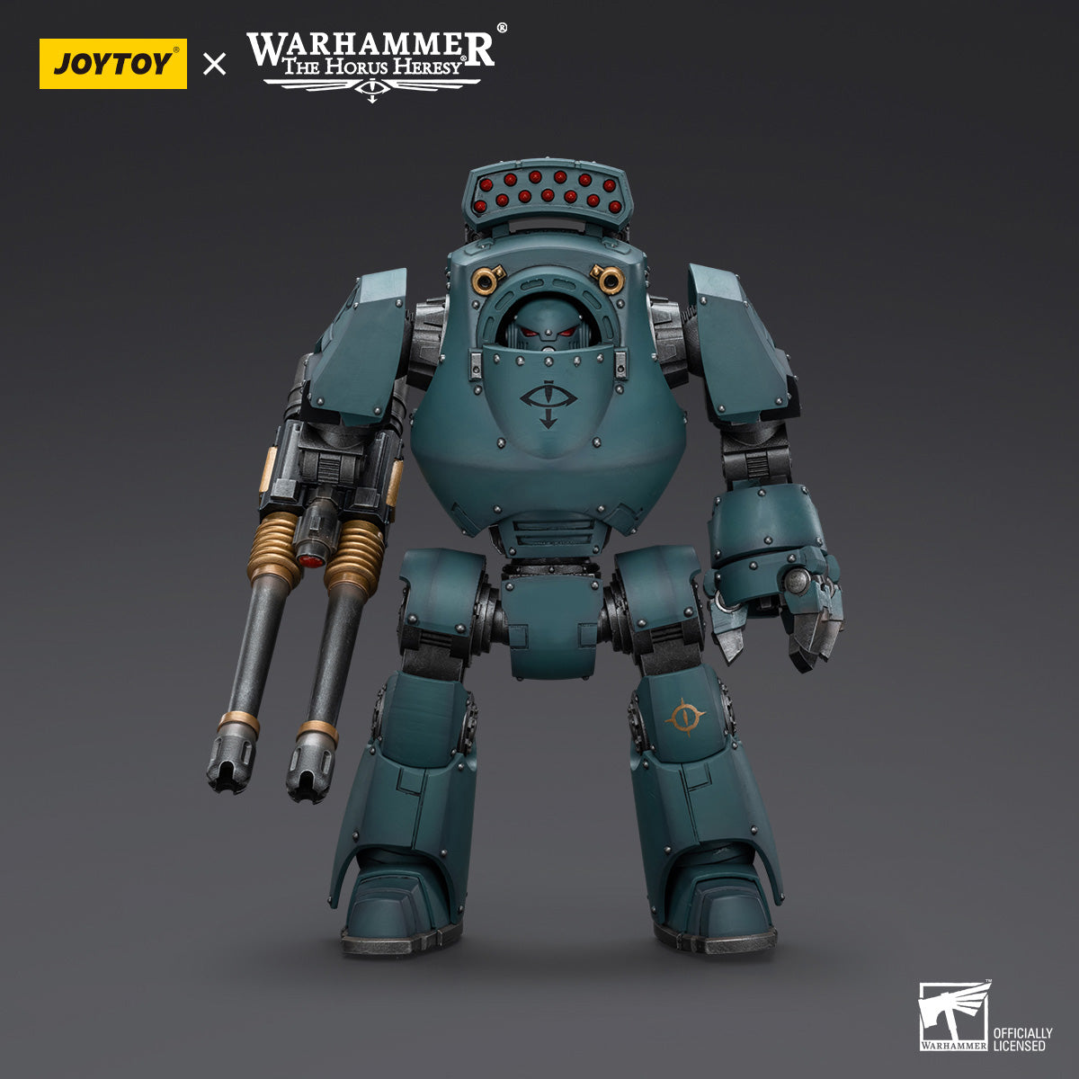 Sons of Horus Contemptor Dreadnought with Gravis Autocannon