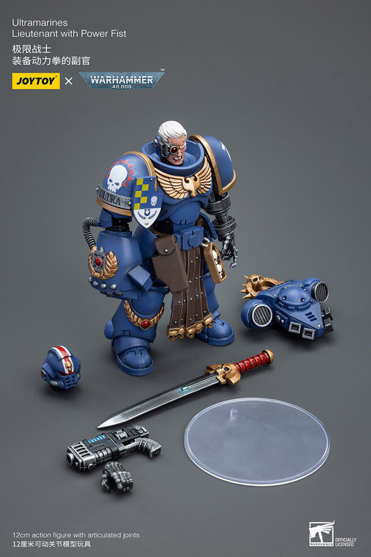 Ultramarines Lieutenant with Power Fist