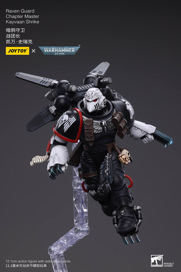 Raven Guard Chapter Master Kayvaan Shrike