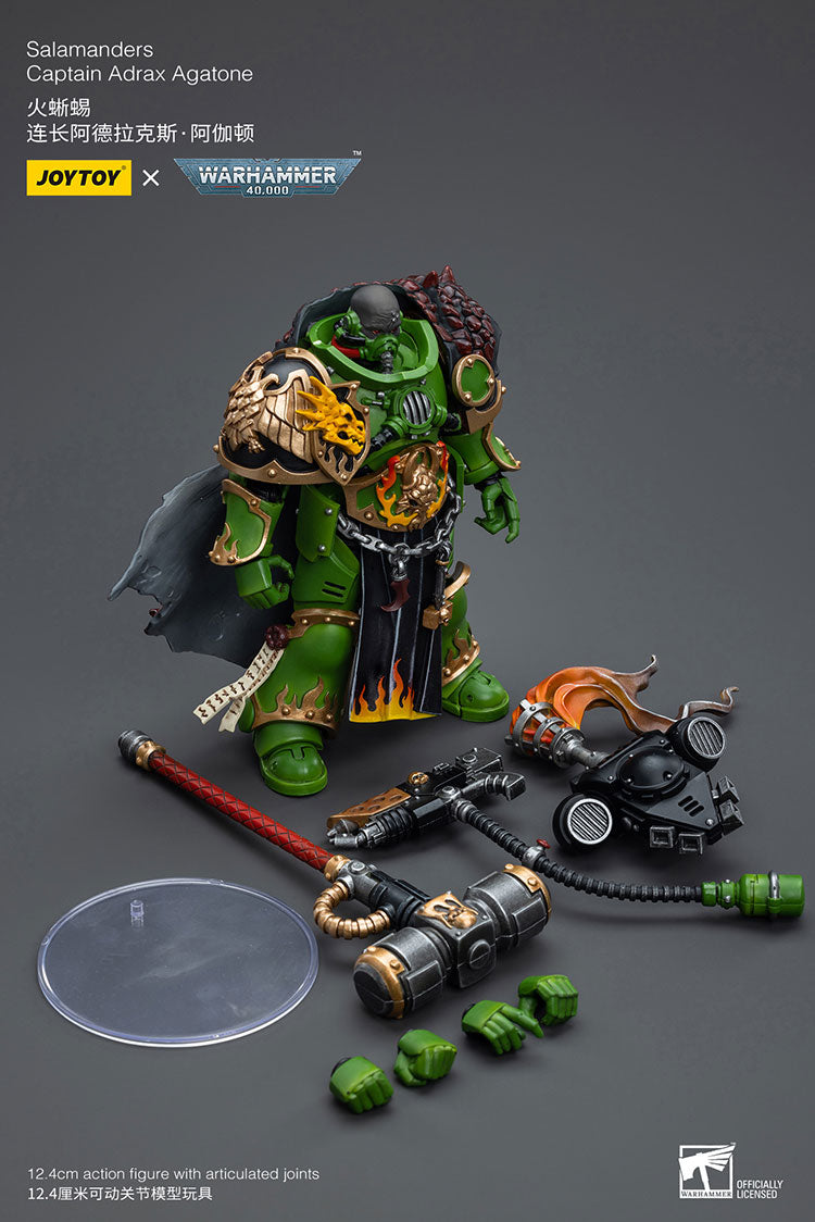 Salamanders Captain Adrax Agatone