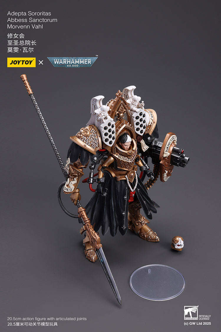 Adepta Sororitas Abbess Sanctorum Morvenn Vahl