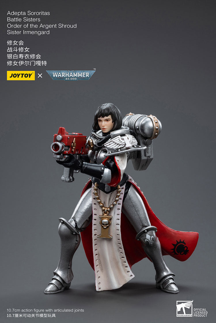 Adepta Sororitas Battle Sisters Order of the Argent Shroud Sister Irmengard