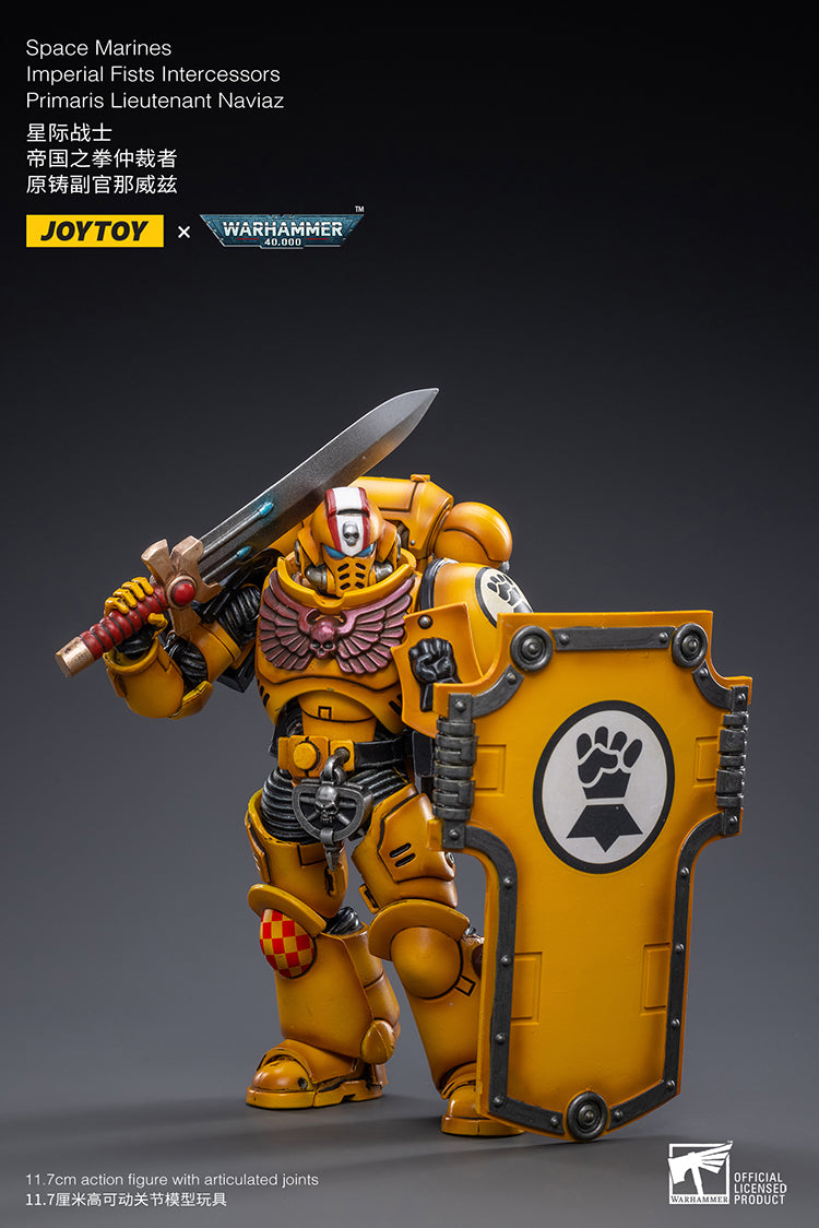 Imperiar Fists Intercessors Primaris Lieutenant Naviaz