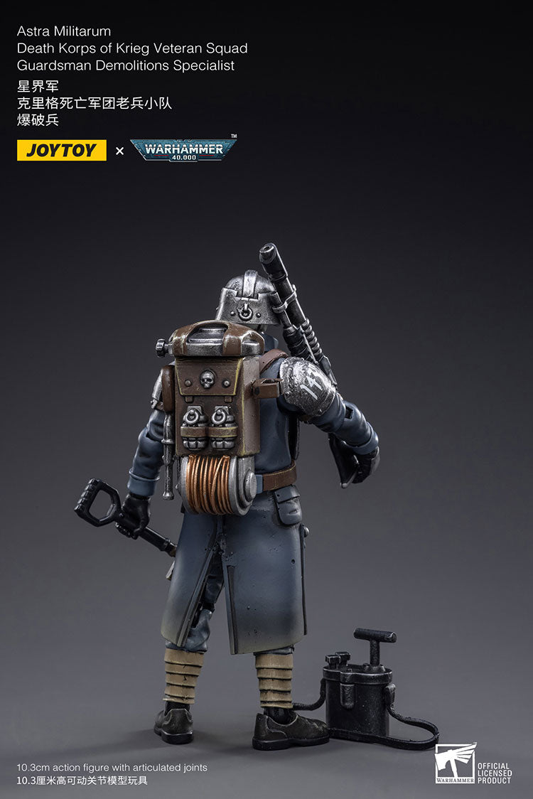 Astra Militarum Death Korps of Krieg Veteran Squad Guardsman Demolitions Specialist