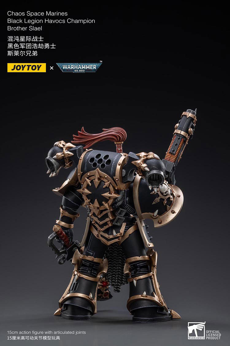 Chaos Space Marines Black Legion Havocs Champion Brother Slael
