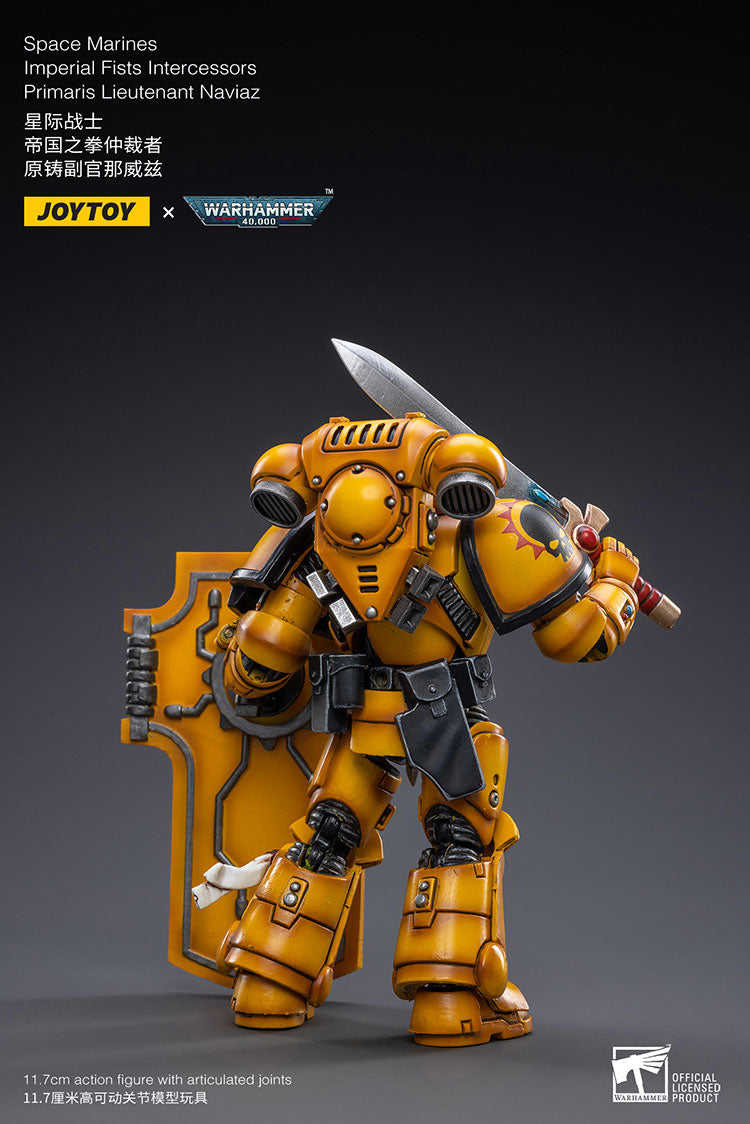 Imperiar Fists Intercessors Primaris Lieutenant Naviaz