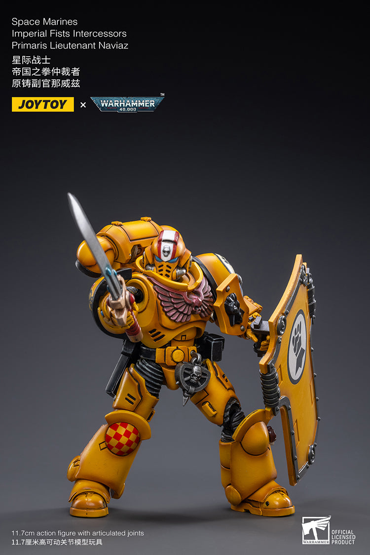 Imperiar Fists Intercessors Primaris Lieutenant Naviaz