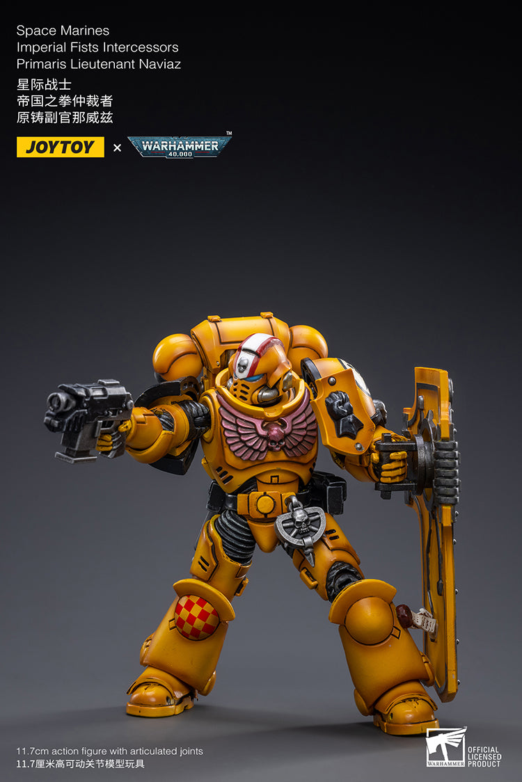 Imperiar Fists Intercessors Primaris Lieutenant Naviaz