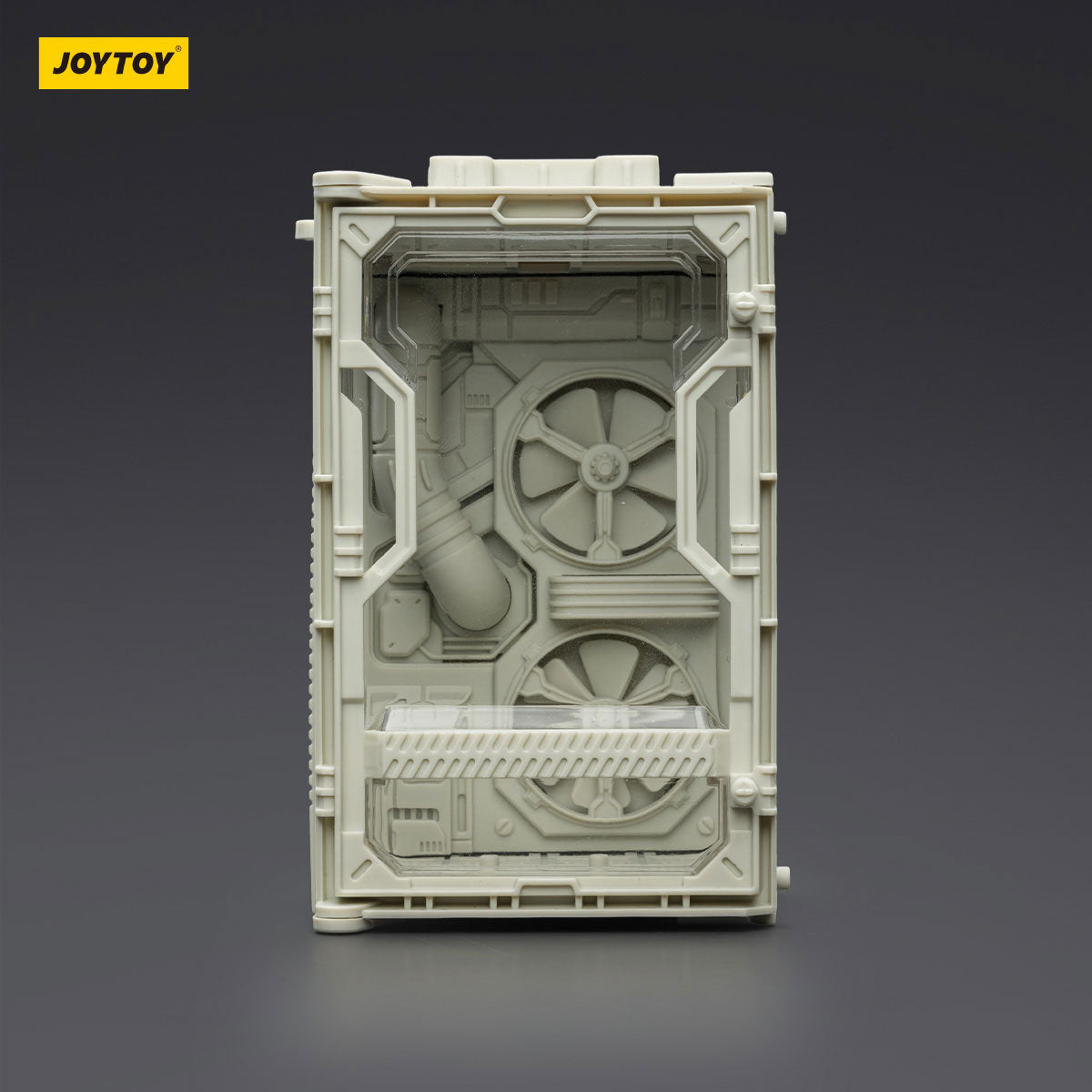 Individual Soldier Hangar Display Case - Armor White