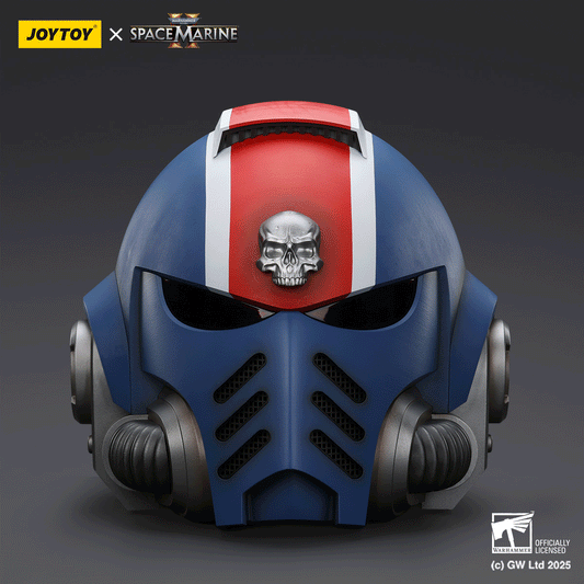 Ultramarines Lieutenant Titus' MkX Helmet