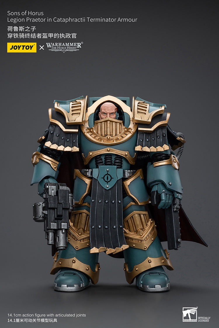 Sons of Horus Legion Praetor in Cataphractii Terminator Armour