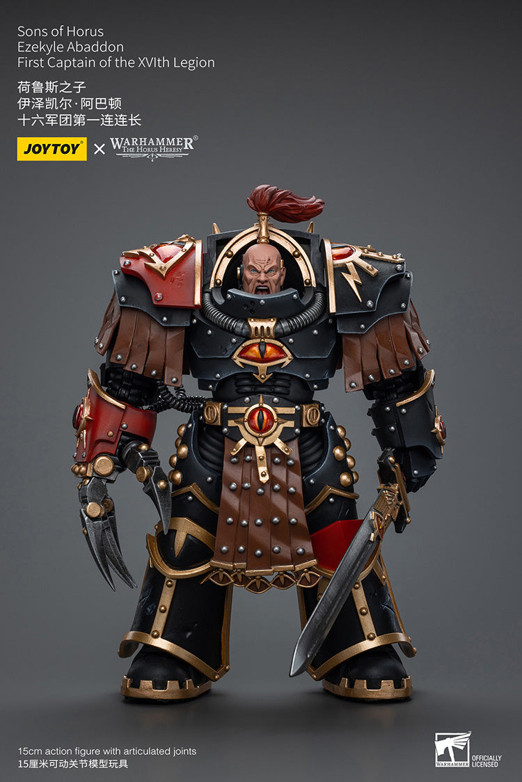 Sons of Horus Ezekyle Abaddon First Captain of the XVIth Legion