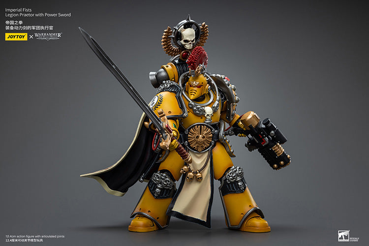 Imperial Fists Legion Praetor with Power Sword