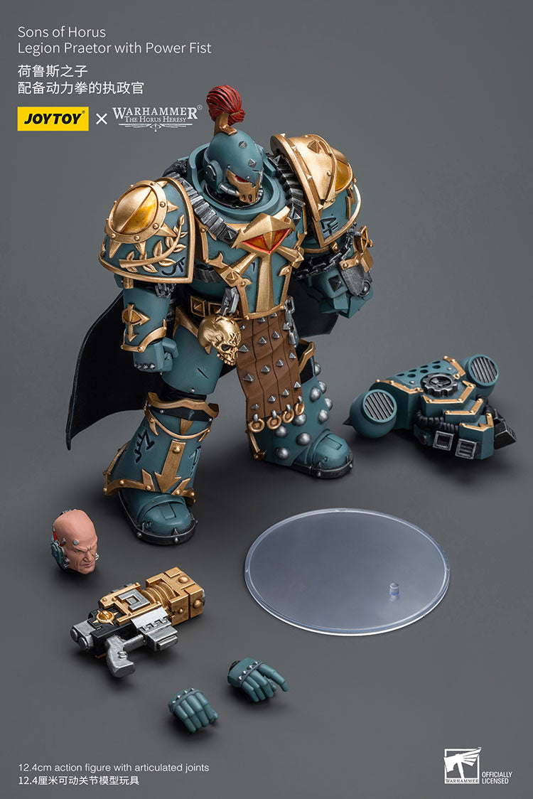 Sons of Horus Legion Praetor with Power Fist