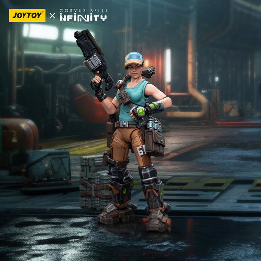 JOYTOY x INFINITY NA2 Monstruckers #1&Oktavia Grimsdottir lcebreaker's Harpooner