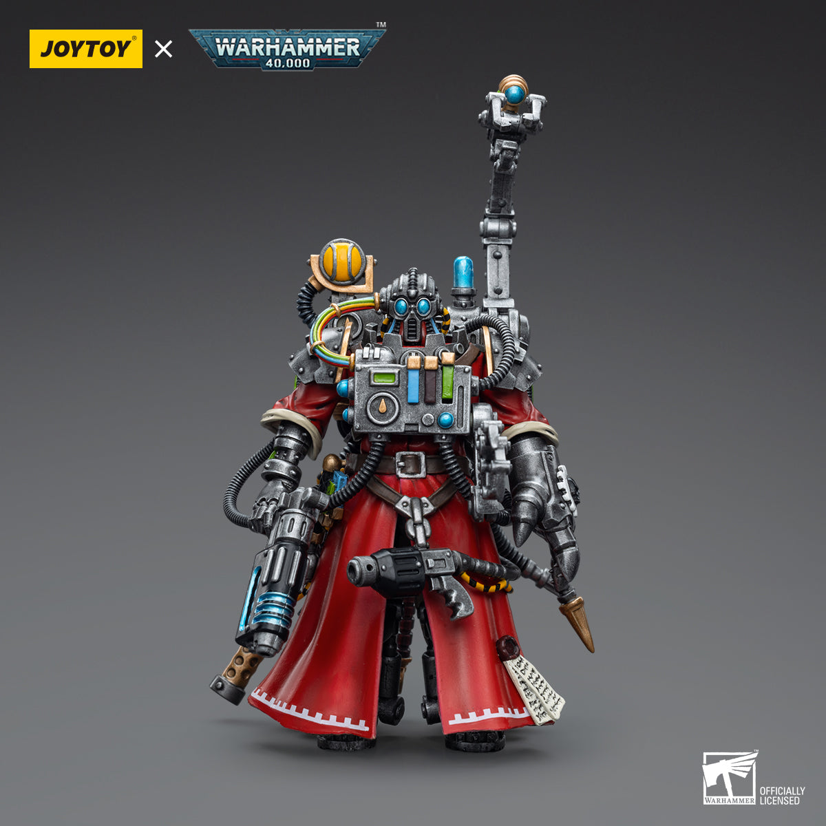 JOYTOY x WARHAMMER Adeptus Mechanicus Cybernetica Datasmith&Skitarii Marshal