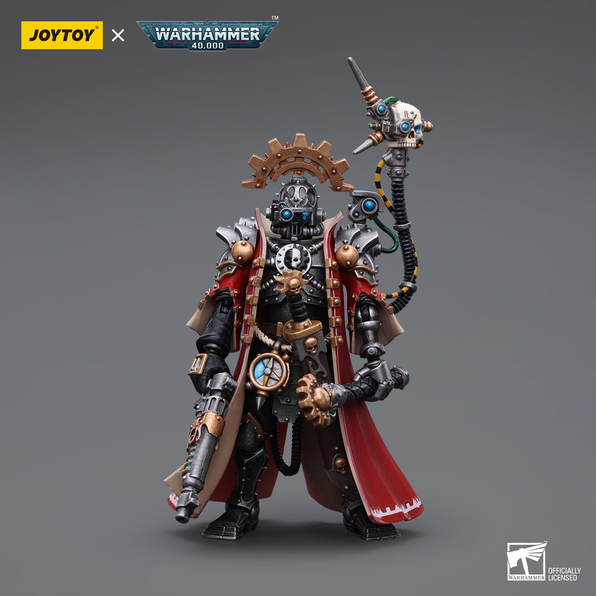 JOYTOY x WARHAMMER Adeptus Mechanicus Cybernetica Datasmith&Skitarii Marshal