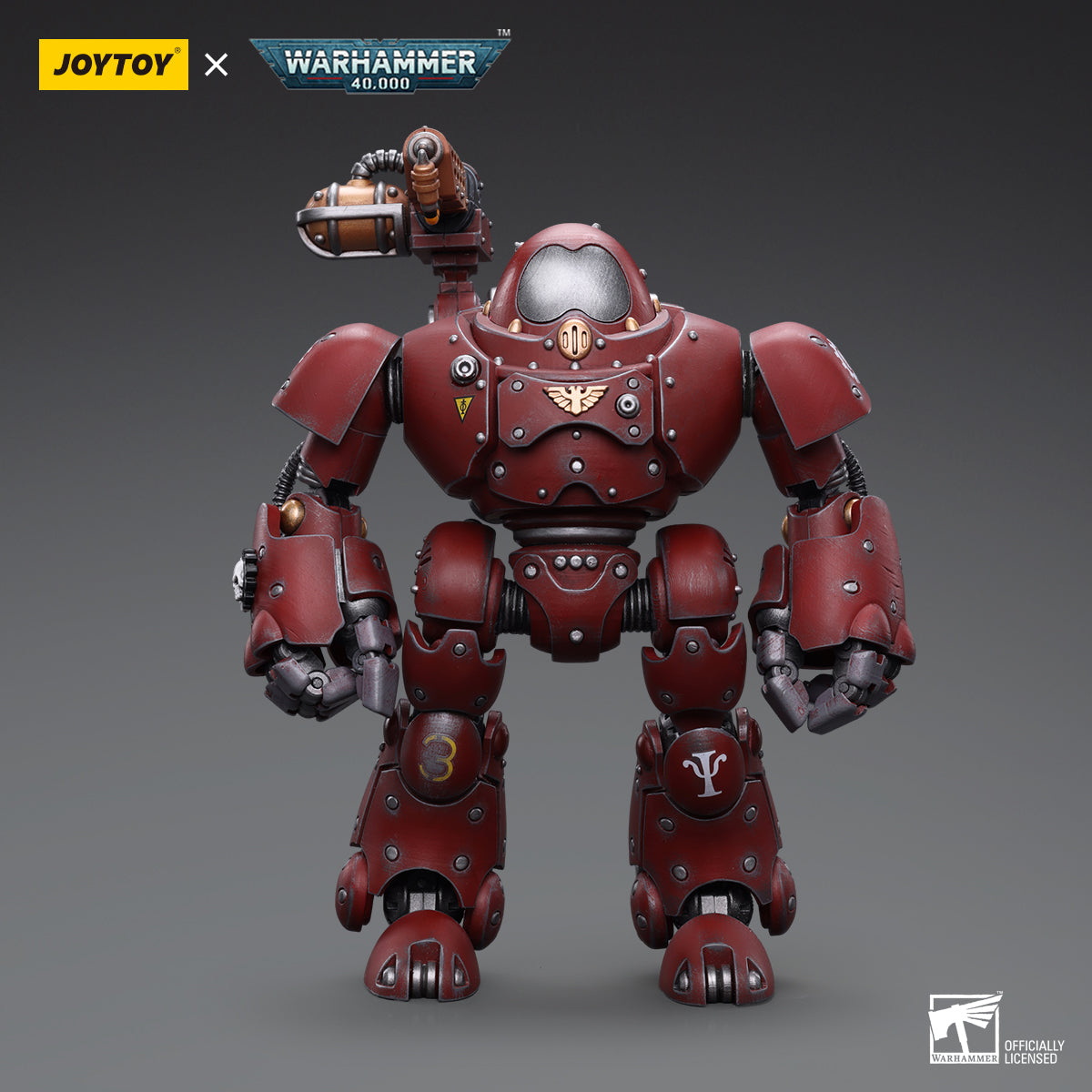 JOYTOY x Warhammer Adeptus Mechanicus Kastelan Robot with Incendine Combustor