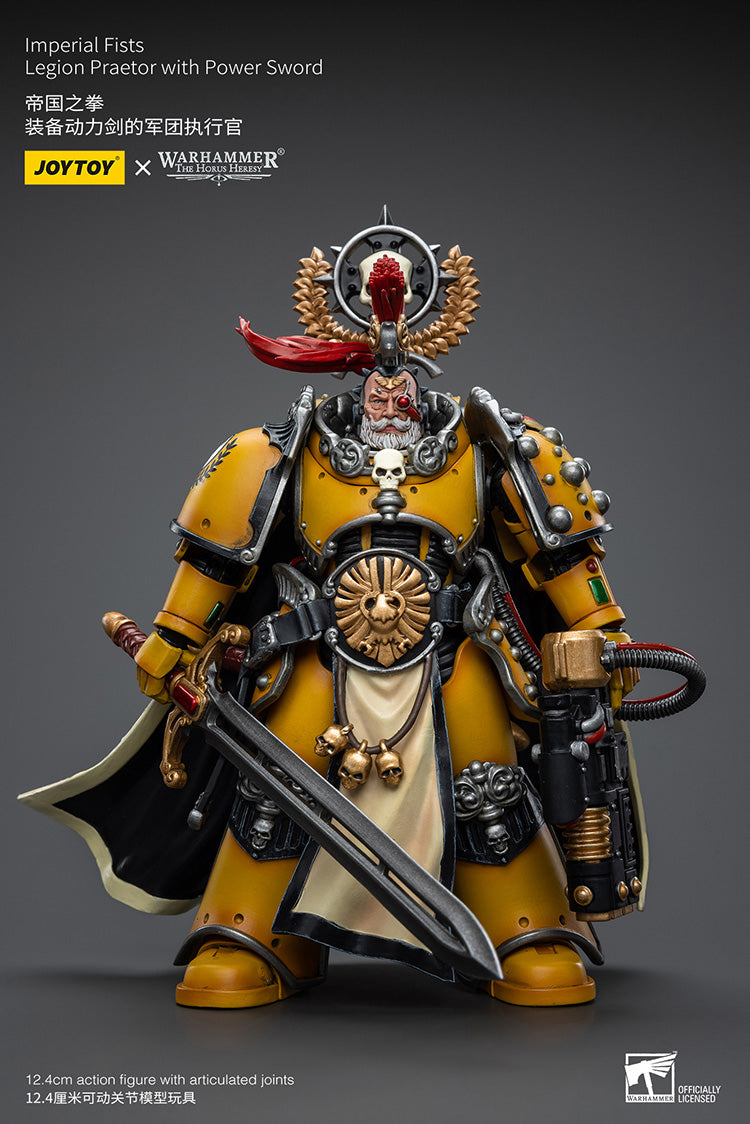 Imperial Fists Legion Praetor with Power Sword