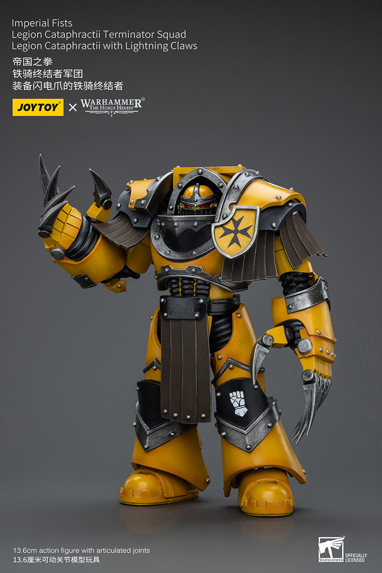 Imperial Fists Legion Cataphractii Terminator Squad