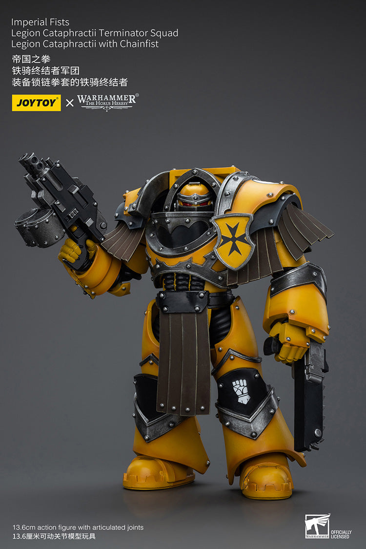Imperial Fists Legion Cataphractii Terminator Squad