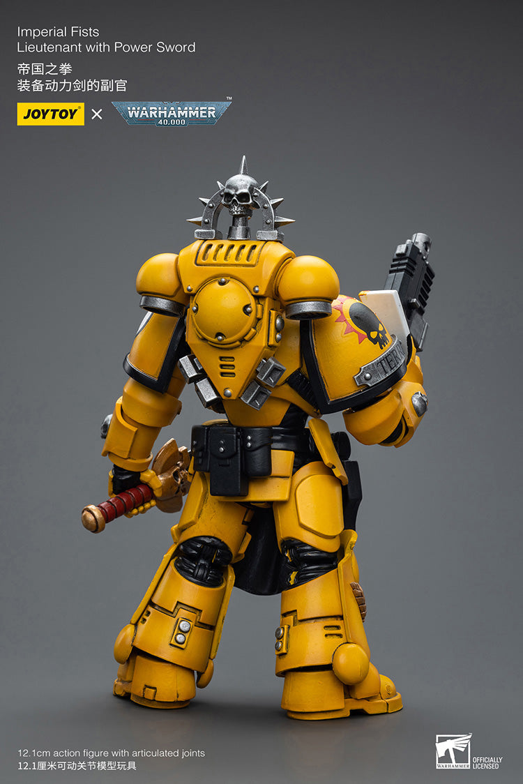 Imperial Fists Lieutenant with Power Sword