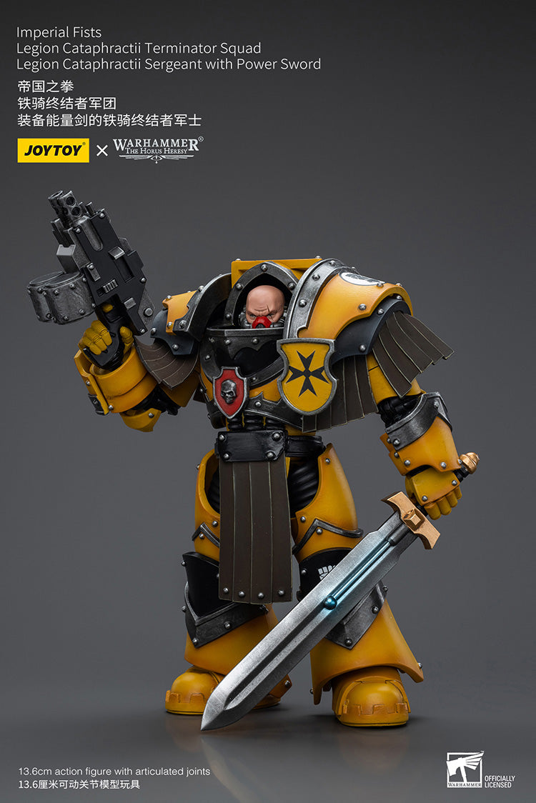 Imperial Fists Legion Cataphractii Terminator Squad