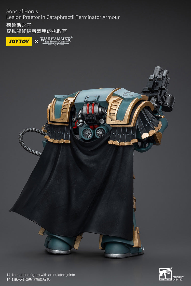 Sons of Horus Legion Praetor in Cataphractii Terminator Armour