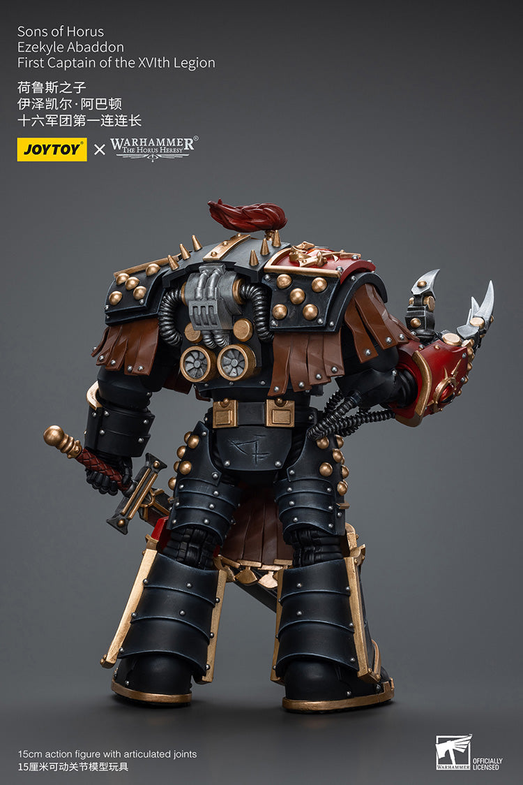 Sons of Horus Ezekyle Abaddon First Captain of the XVIth Legion