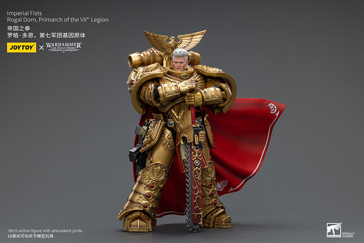 Imperial Fists  Rogal Dorn, Primarch of the Vllth Legion