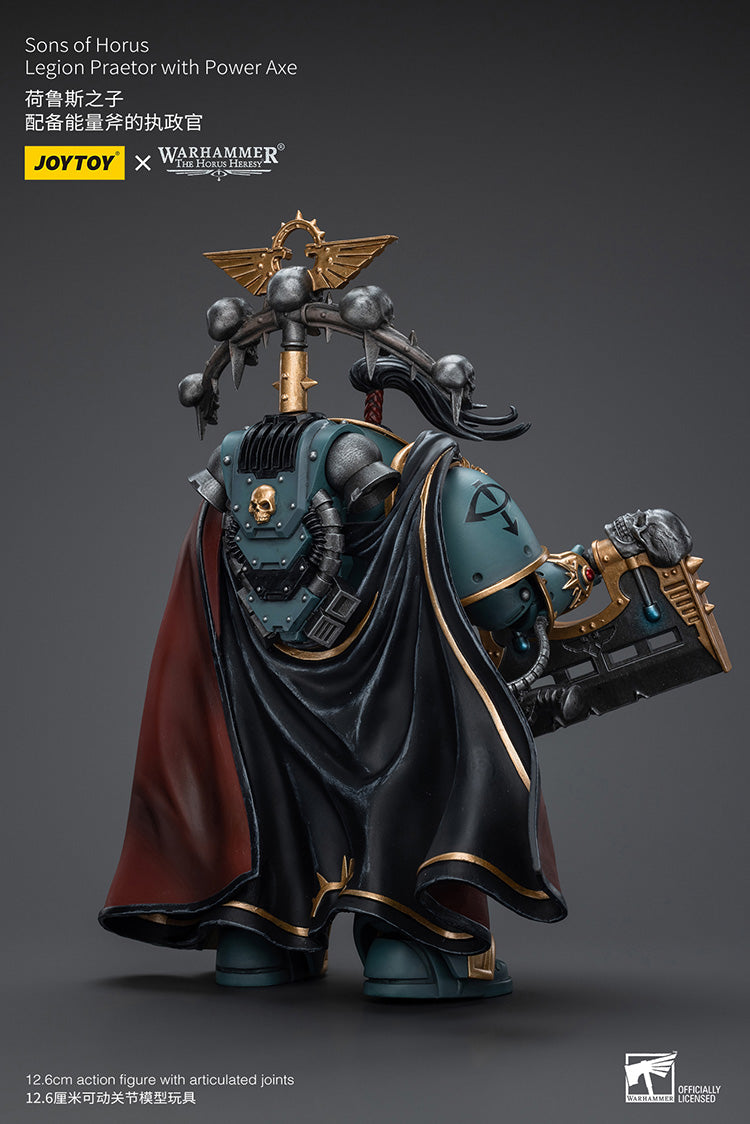 Sons of Horus Legion Praetor with Power Axe