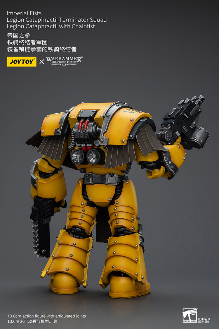 Imperial Fists Legion Cataphractii Terminator Squad