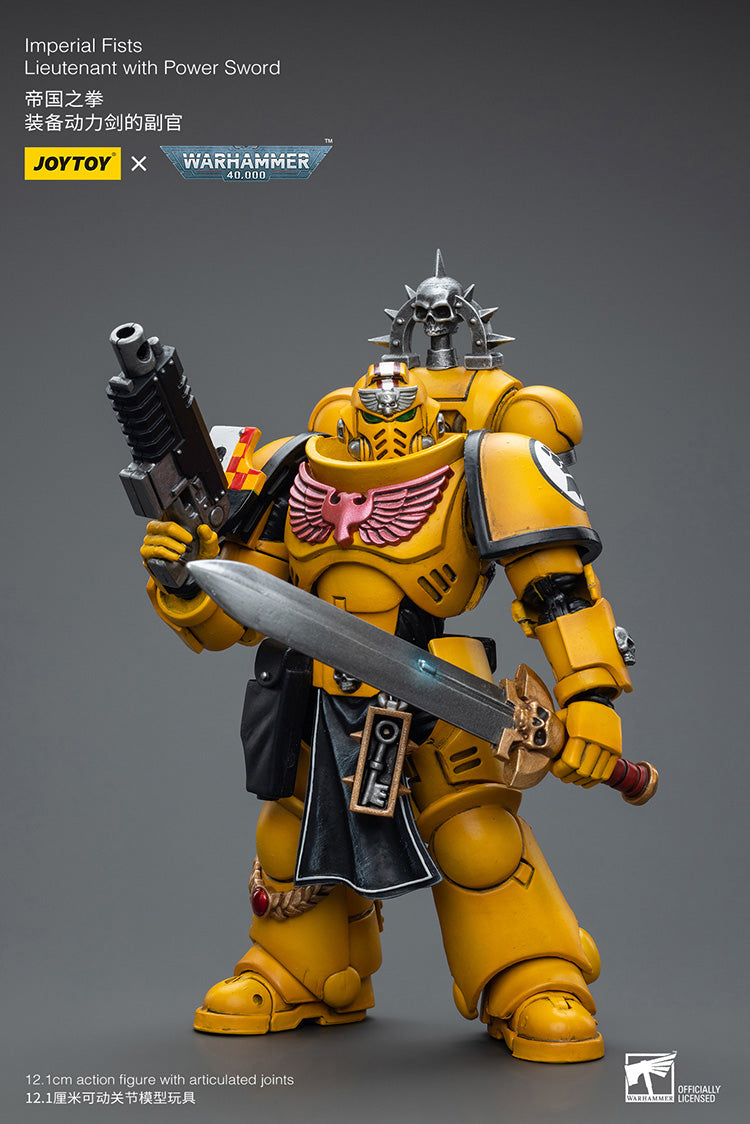 Imperial Fists Lieutenant with Power Sword