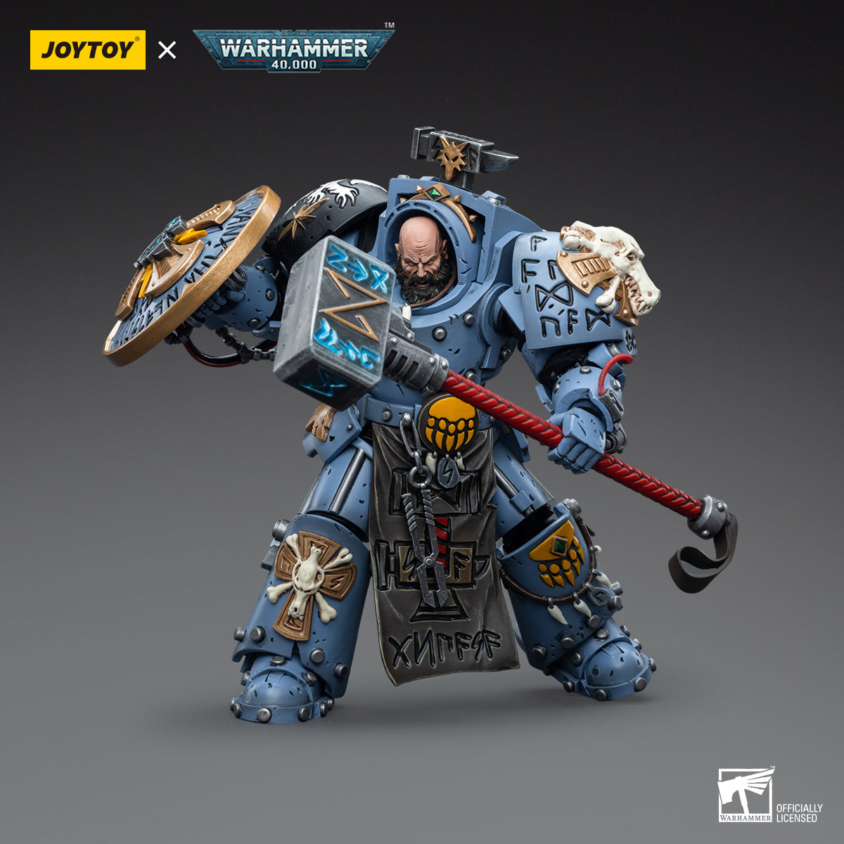 【Pre-Order】JOYTOY x Warhammer Space Wolves Arjac Rockfist