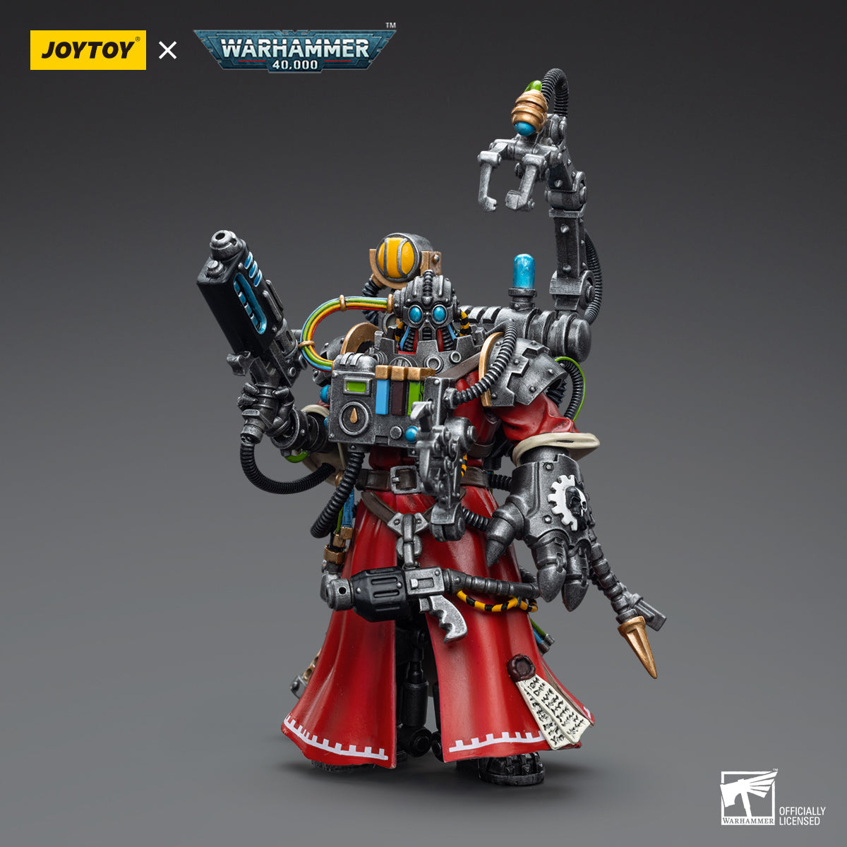 JOYTOY x WARHAMMER Adeptus Mechanicus Cybernetica Datasmith&Skitarii Marshal