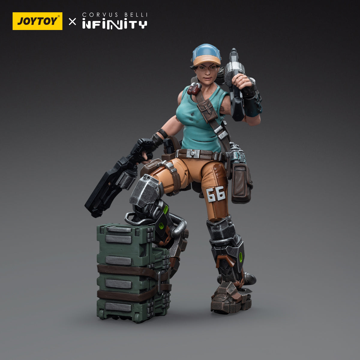 JOYTOY x INFINITY NA2 Monstruckers #1&Oktavia Grimsdottir lcebreaker's Harpooner