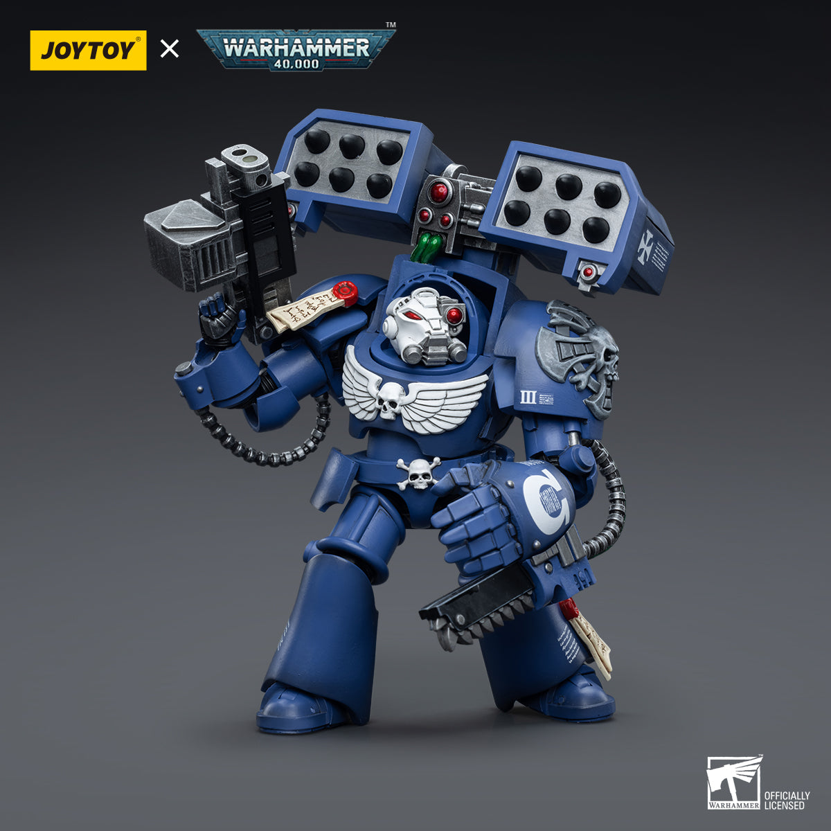 JOYTOY x Warhammer Terminators de los Ultramarines