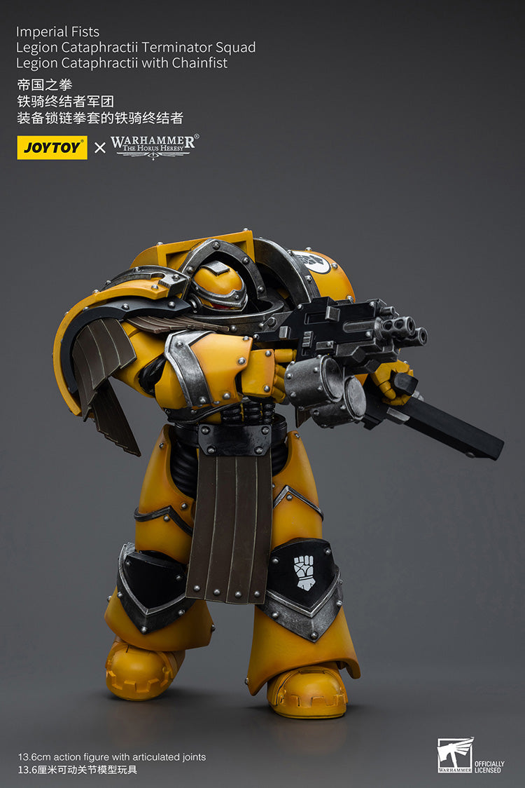 Imperial Fists Legion Cataphractii Terminator Squad