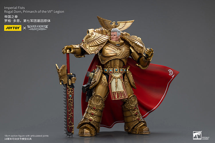 Imperial Fists  Rogal Dorn, Primarch of the Vllth Legion