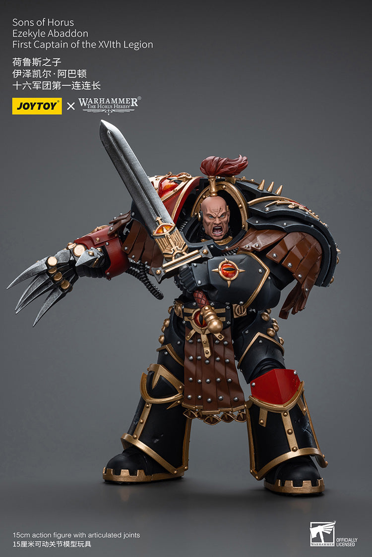 Sons of Horus Ezekyle Abaddon First Captain of the XVIth Legion