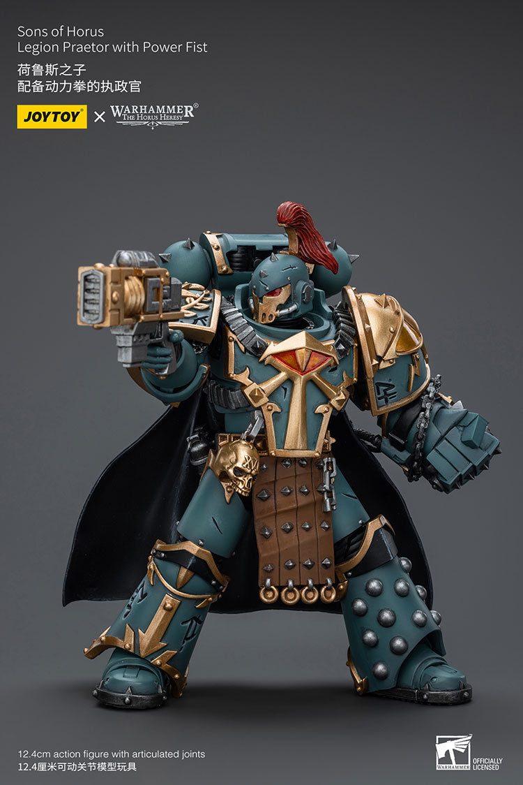 Sons of Horus Legion Praetor with Power Fist