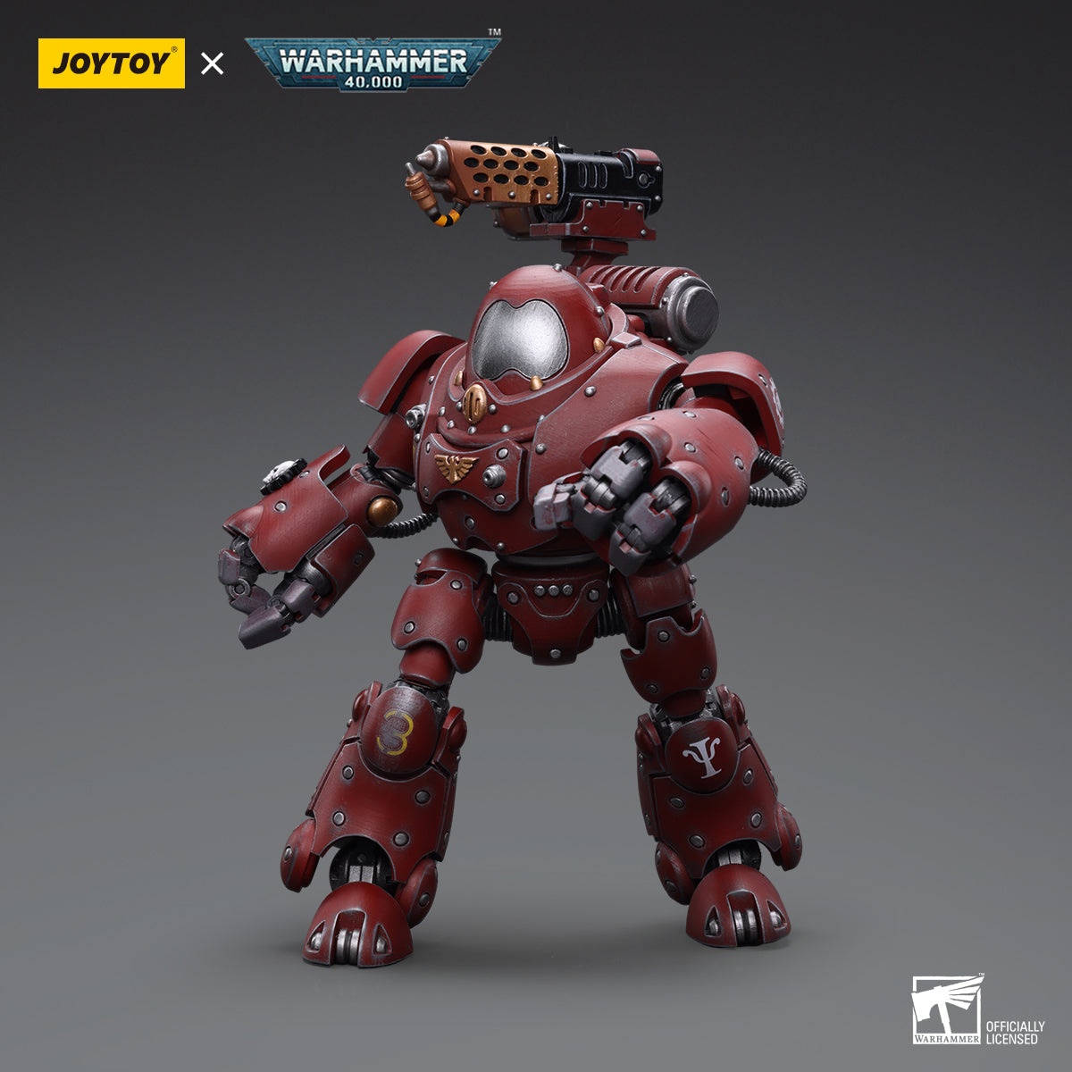 JOYTOY x Warhammer Adeptus Mechanicus Kastelan Robot with Incendine Combustor