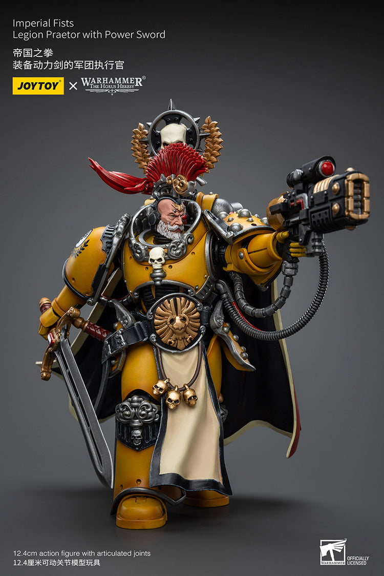 Imperial Fists Legion Praetor with Power Sword