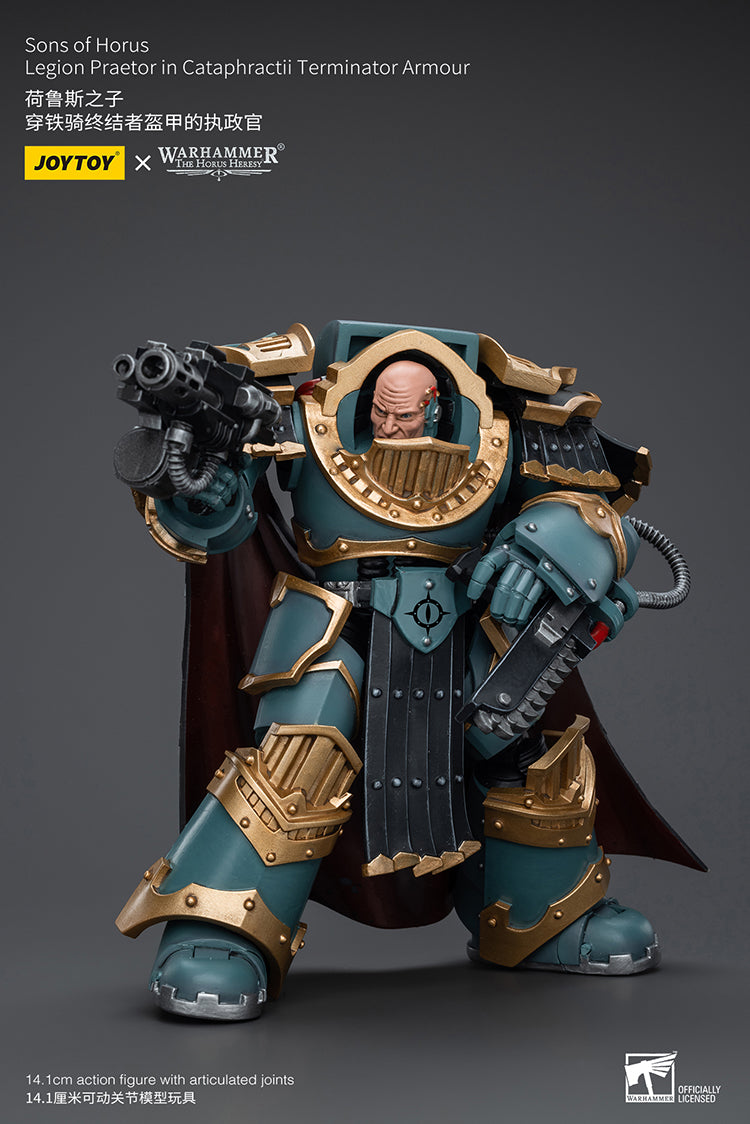 Sons of Horus Legion Praetor in Cataphractii Terminator Armour