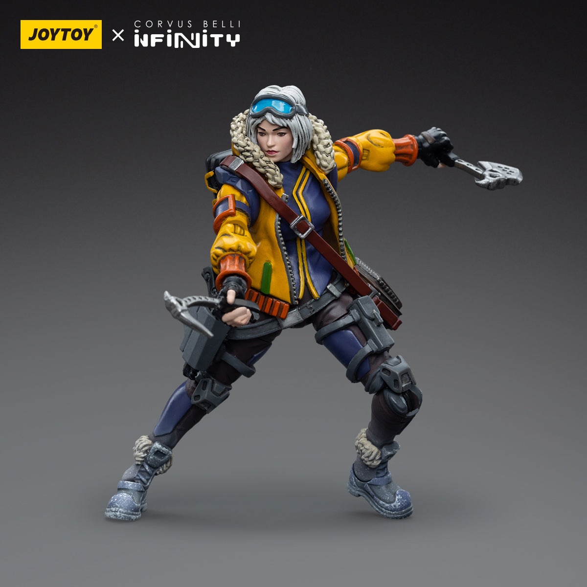 JOYTOY x INFINITY NA2 Monstruckers #1&Oktavia Grimsdottir lcebreaker's Harpooner