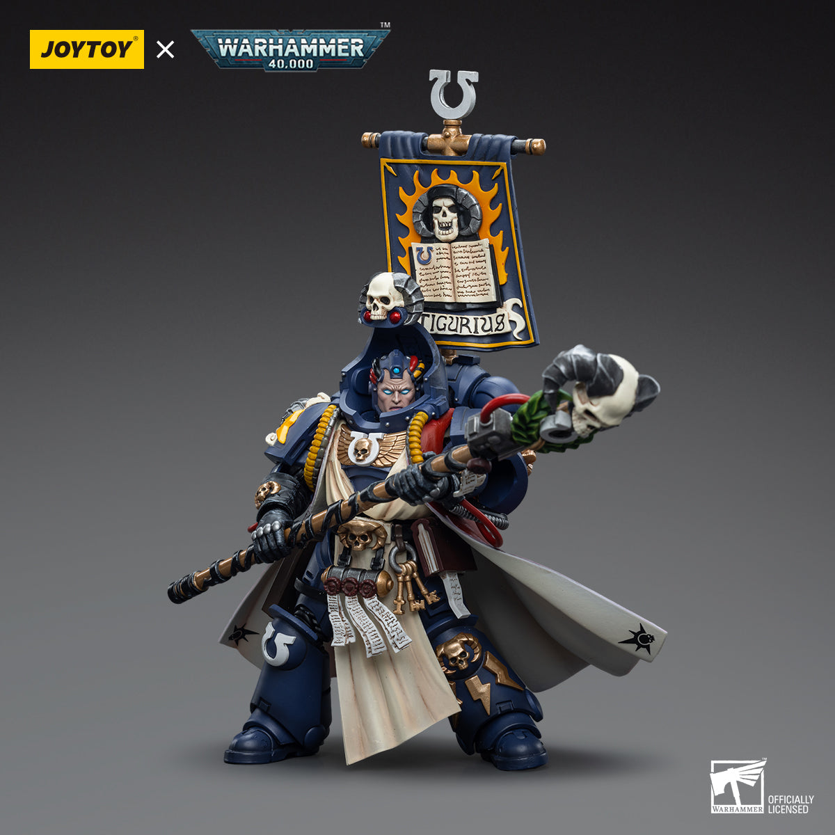 【Pre-Order】JOYTOY x Warhammer Ultramarines Chief Librarian Tigurius