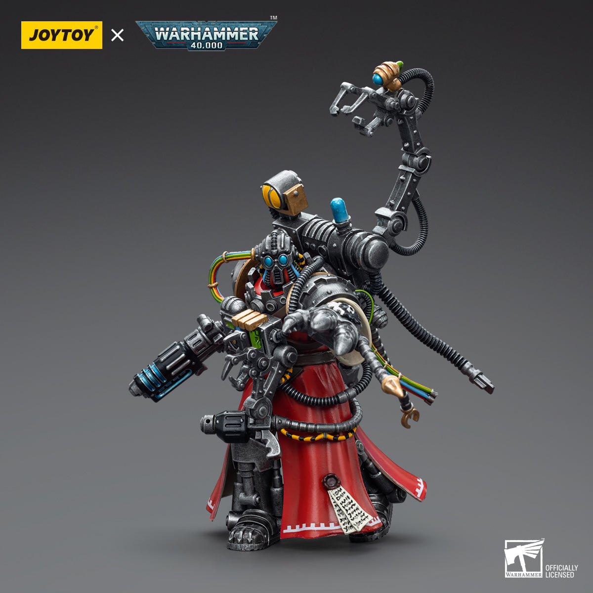 JOYTOY x WARHAMMER Adeptus Mechanicus Cybernetica Datasmith&Skitarii Marshal